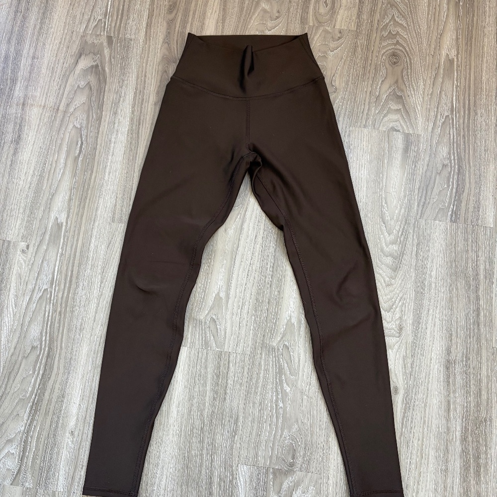 Alo, High-Waist Airlift Legging, Espresso, size S